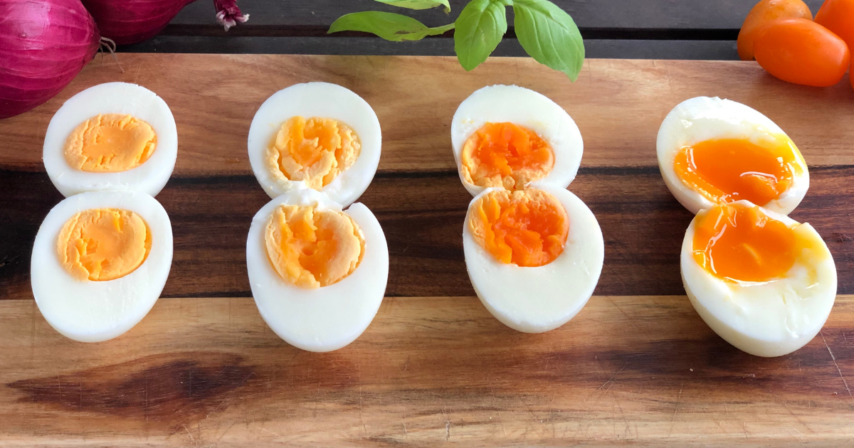 Perfect Air Fryer Eggs - Hard or Soft Boiled - Cook At Home Mom