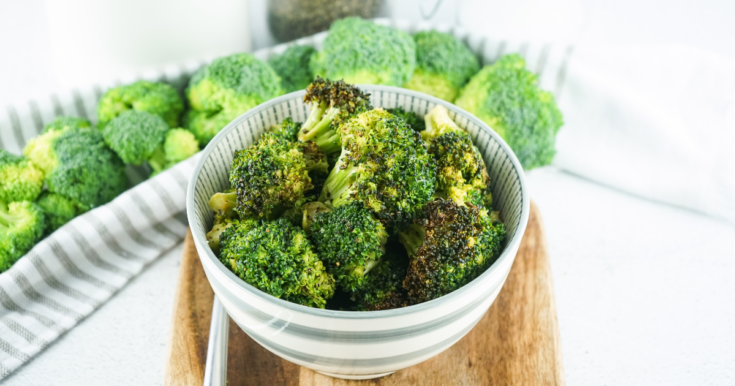 Fresh Broccoli in the Air Fryer